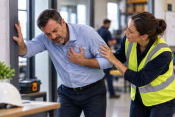 Malaise cardiaque en entreprise